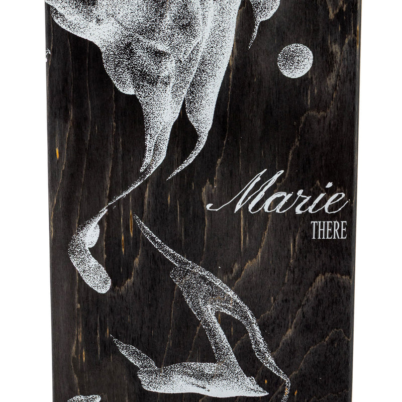 There Marie Delivery Skateboard Deck - Black - 8.12"
