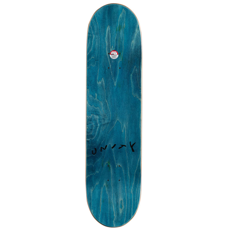 There Unity With You Skateboard Deck - Yellow - 8.12"