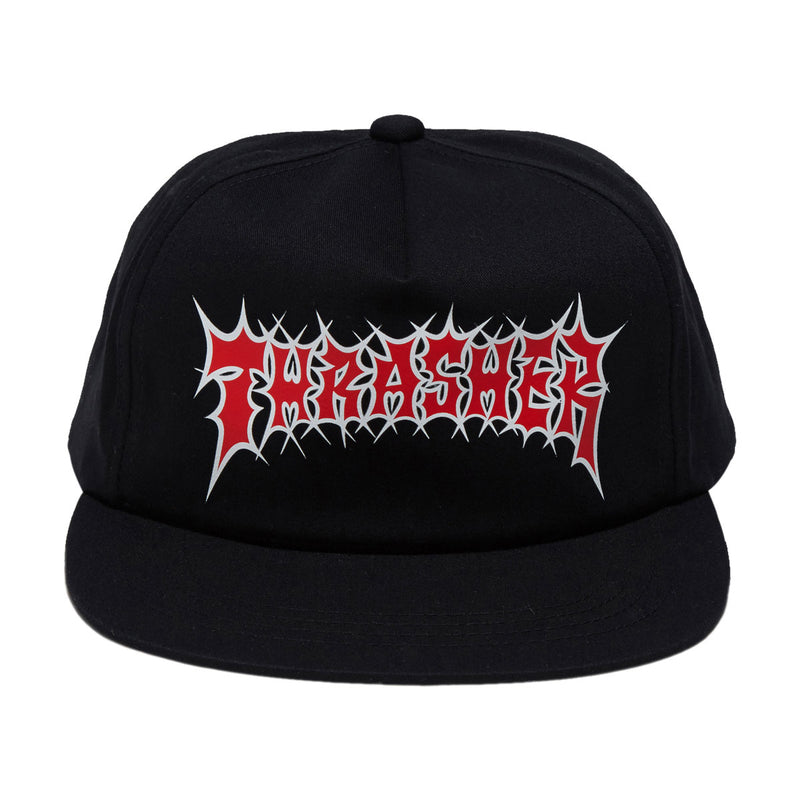 Thrasher Spikey Snapback Hat - Black