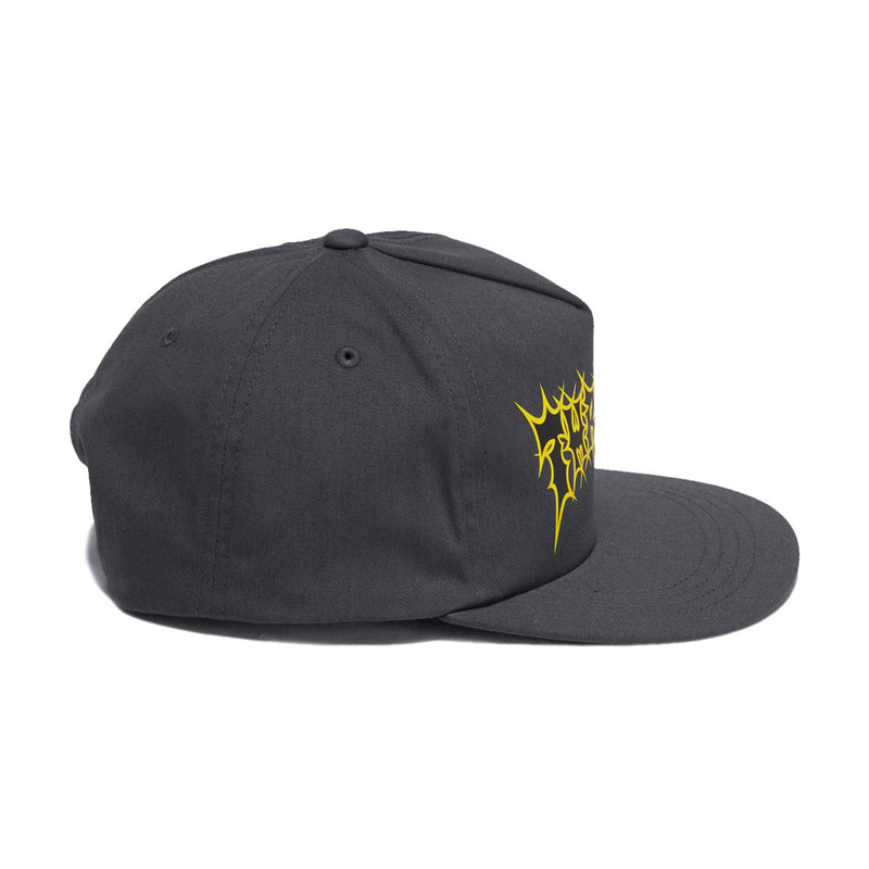 Thrasher Spikey Snapback Hat - Charcoal
