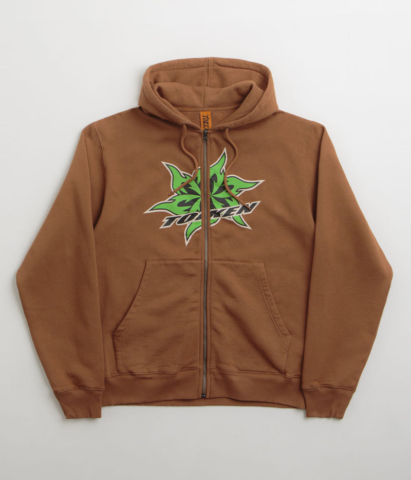 Token Beyond Zip Hoodie in Rust