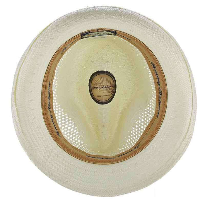 Tommy Bahama Open Weave Vented Toyo Fedora Hat - Ivory Fedora Hat Tommy Bahama Hats