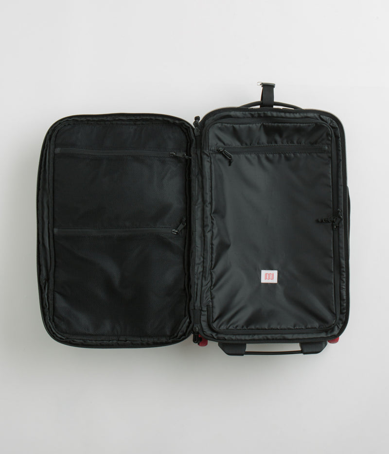 Topo Designs Global Travel Roller Bag in Black and Black