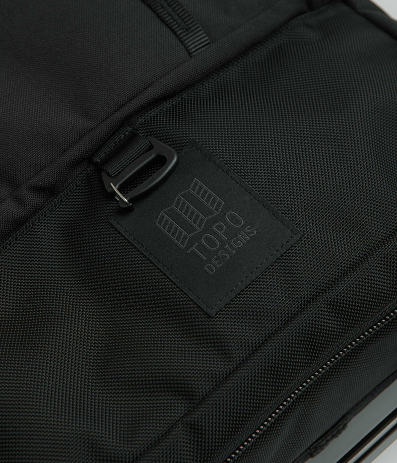 Topo Designs Global Travel Roller Bag in Black and Black
