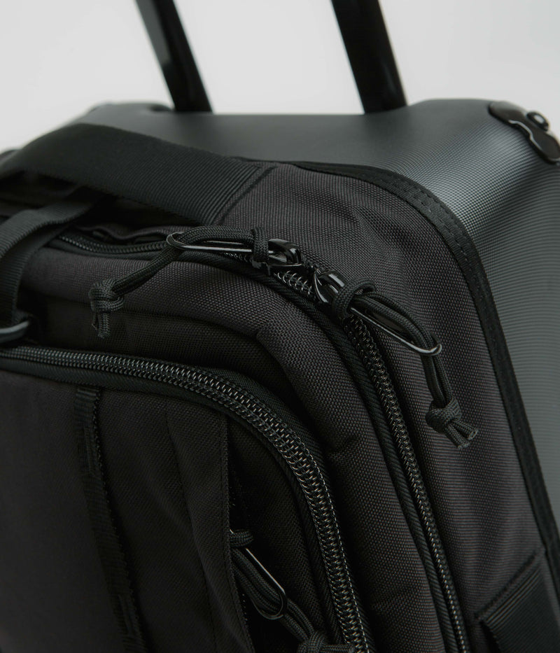 Topo Designs Global Travel Roller Bag in Black and Black
