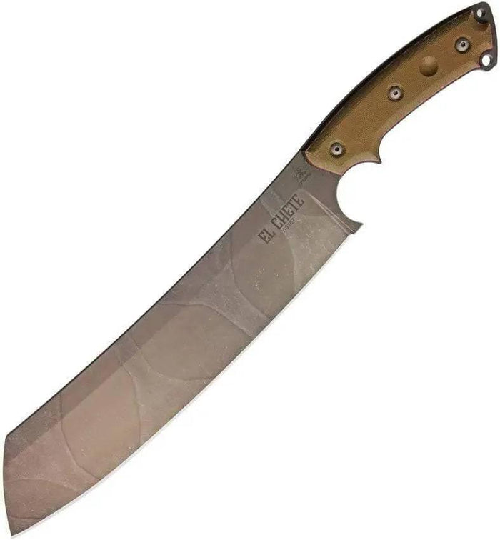 TOPS Knives El Chete with Camo Finish Blade - NORTH RIVER OUTDOORS
