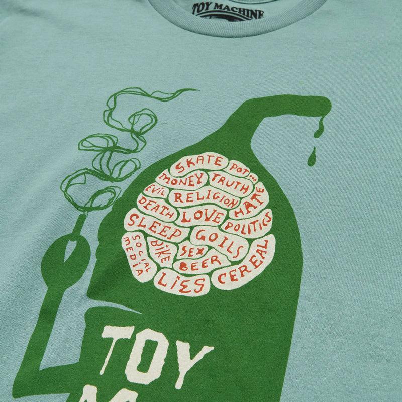 Toy Machine Silowet T-Shirt - Mint