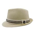 Toyo Fedora Hat - DPC Headwear Fedora Hat Dorfman Hat Co. LS208 Ivory Medium