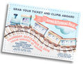 Train Birthday Invitation