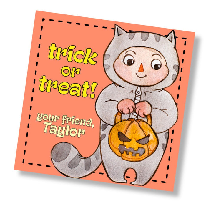 Trick or Treat Gift Tag