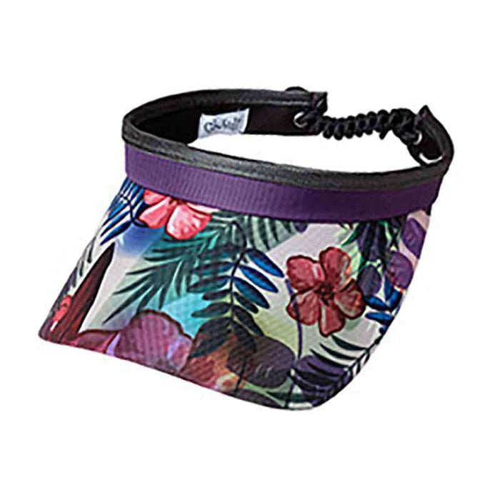 Tropical Golf Sun Visor with Coil Lace by GloveIt Visor Cap GloveIt V247TR Tropical