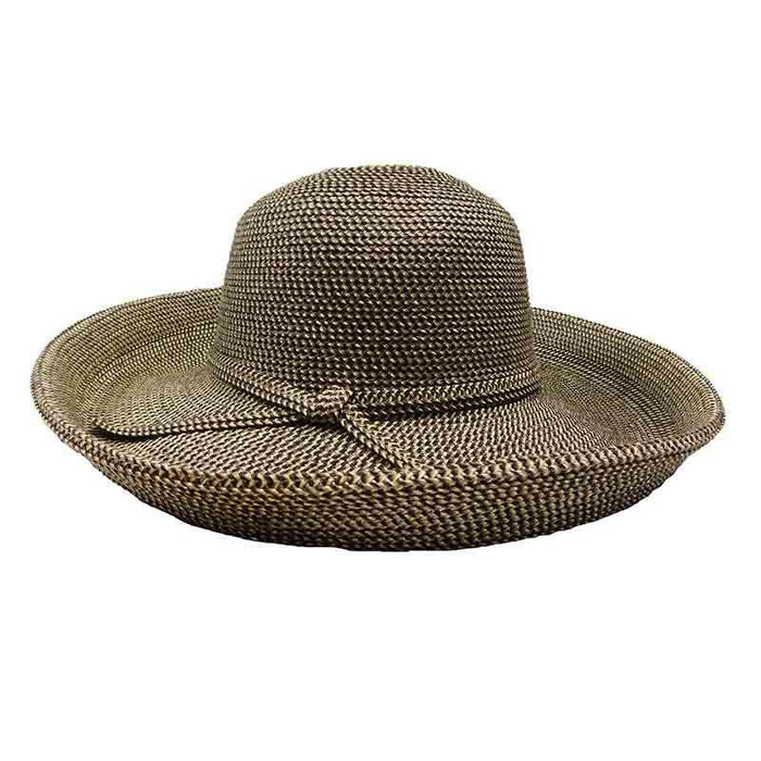 Tweed Braid Kettle Brim Sun Hat - Jeanne Simmons Hats Kettle Brim Hat Jeanne Simmons Accessories