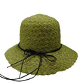 Twisted Poly-Braid Summer Hat by JSA for Women Cloche Jeanne Simmons Accessories WSjs8438SG Sage