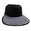 Two Tone Facesaver Hat by San Diego Hat Company Facesaver Hat San Diego Hat Company pbl3094bk Black
