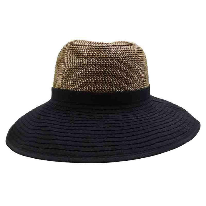 Two Tone Facesaver Hat by San Diego Hat Company Facesaver Hat San Diego Hat Company