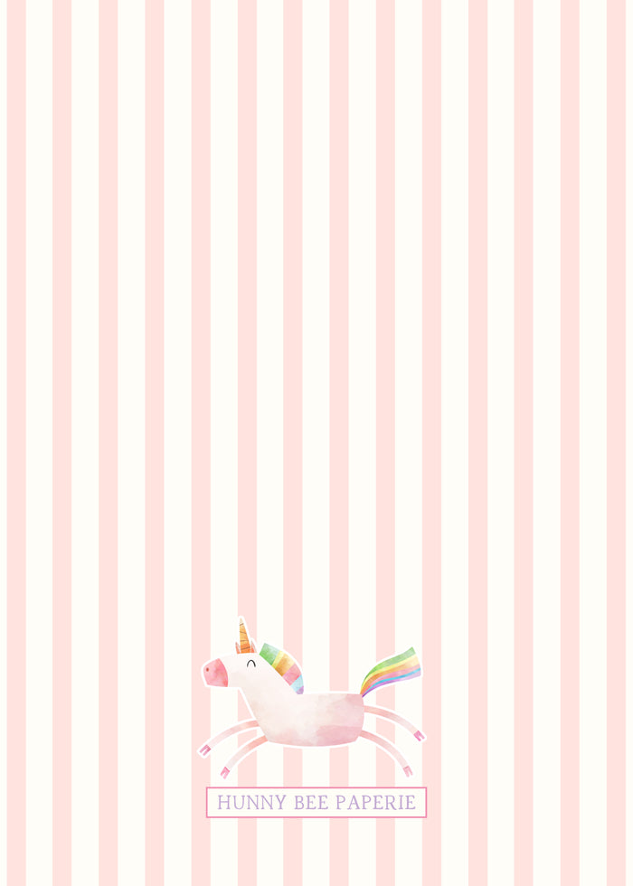 Unicorn Birthday Invitation