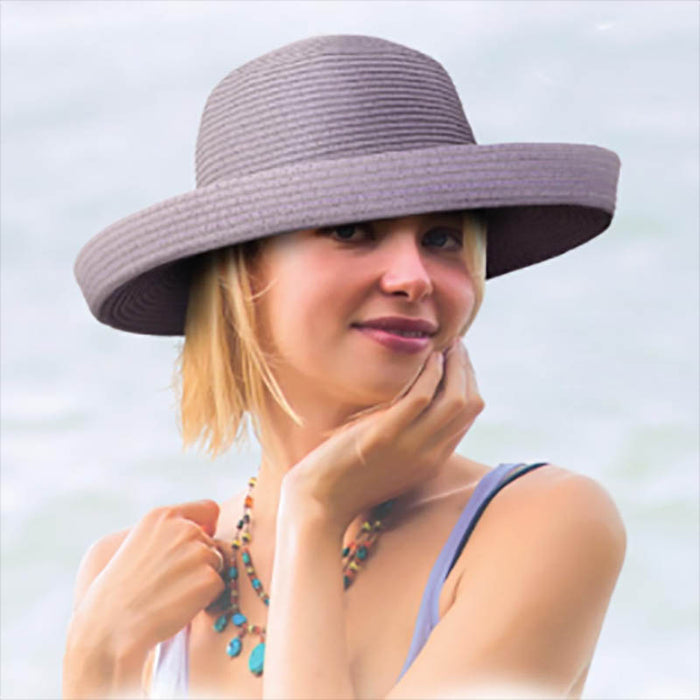 Up Turned Brim Classic Sun Hat - Sun 'N' Sand Hats Kettle Brim Hat Sun N Sand Hats