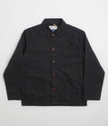 Uskees 3001 Buttoned Overshirt in Midnight Blue