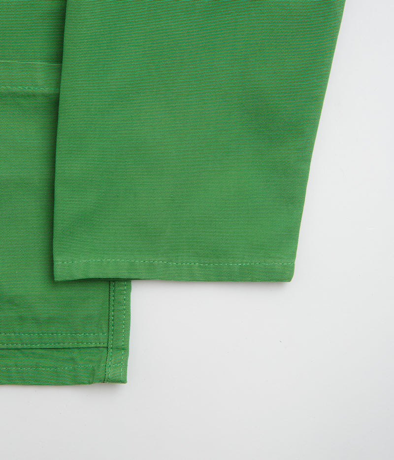 Uskees 3001 Buttoned Overshirt in Mint Green