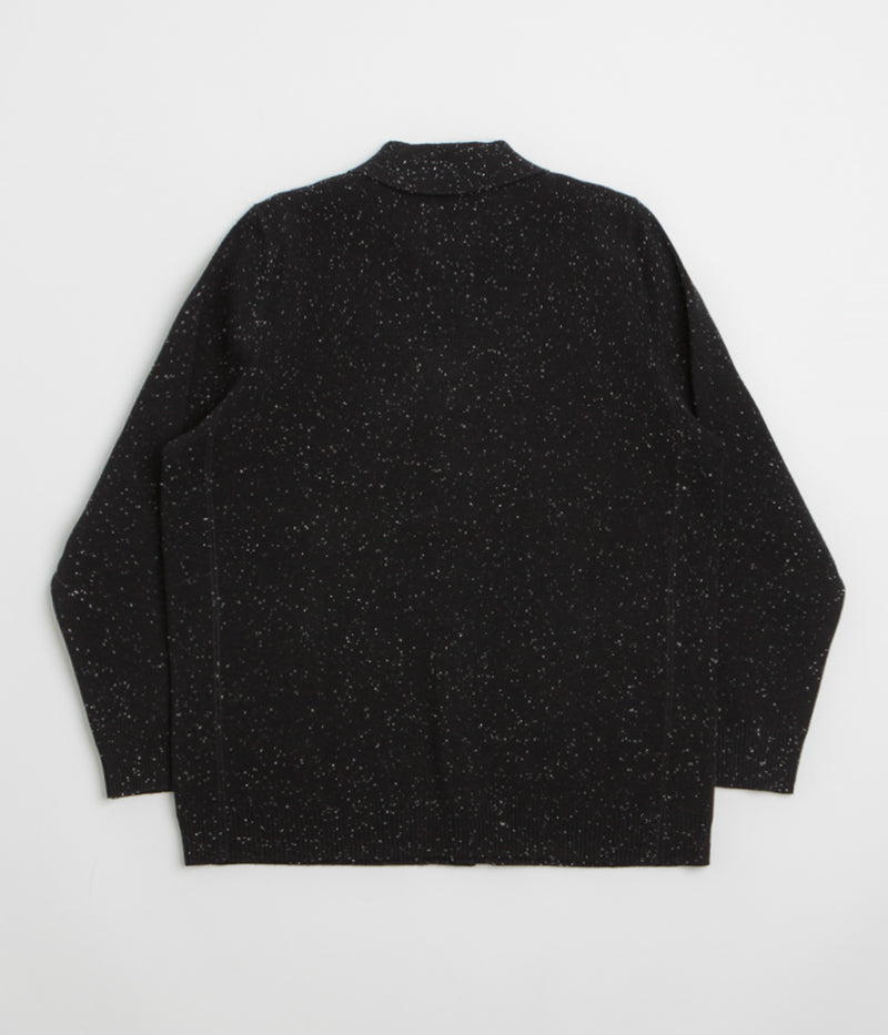 Uskees 3043 Collared Cardigan in Black