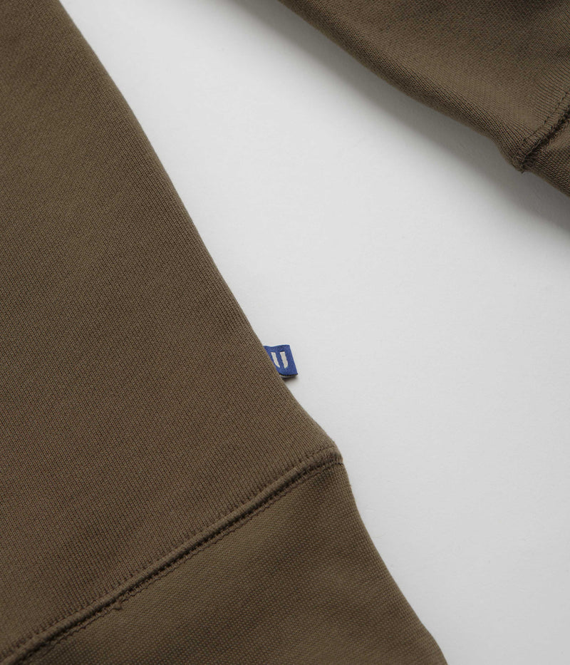 Uskees 7005 Crewneck Sweatshirt in Dark Taupe