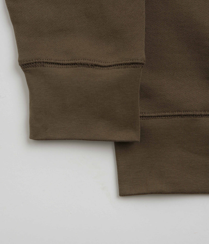 Uskees 7005 Crewneck Sweatshirt in Dark Taupe