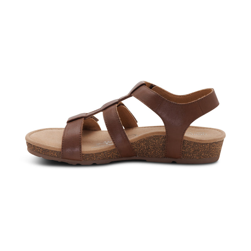 Veronica Arch Support Sandal #color_coffee
