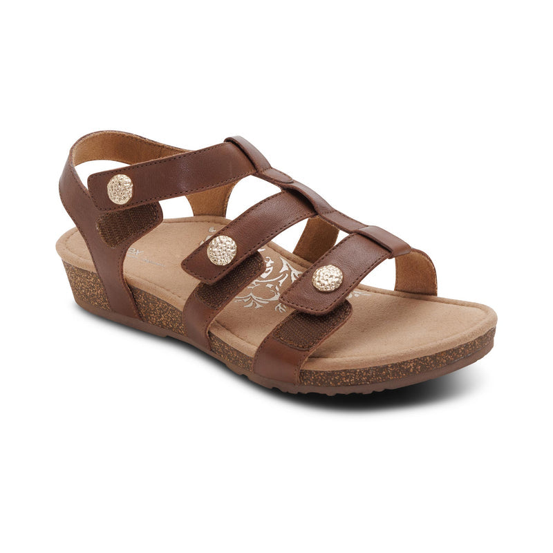Veronica Arch Support Sandal #color_coffee