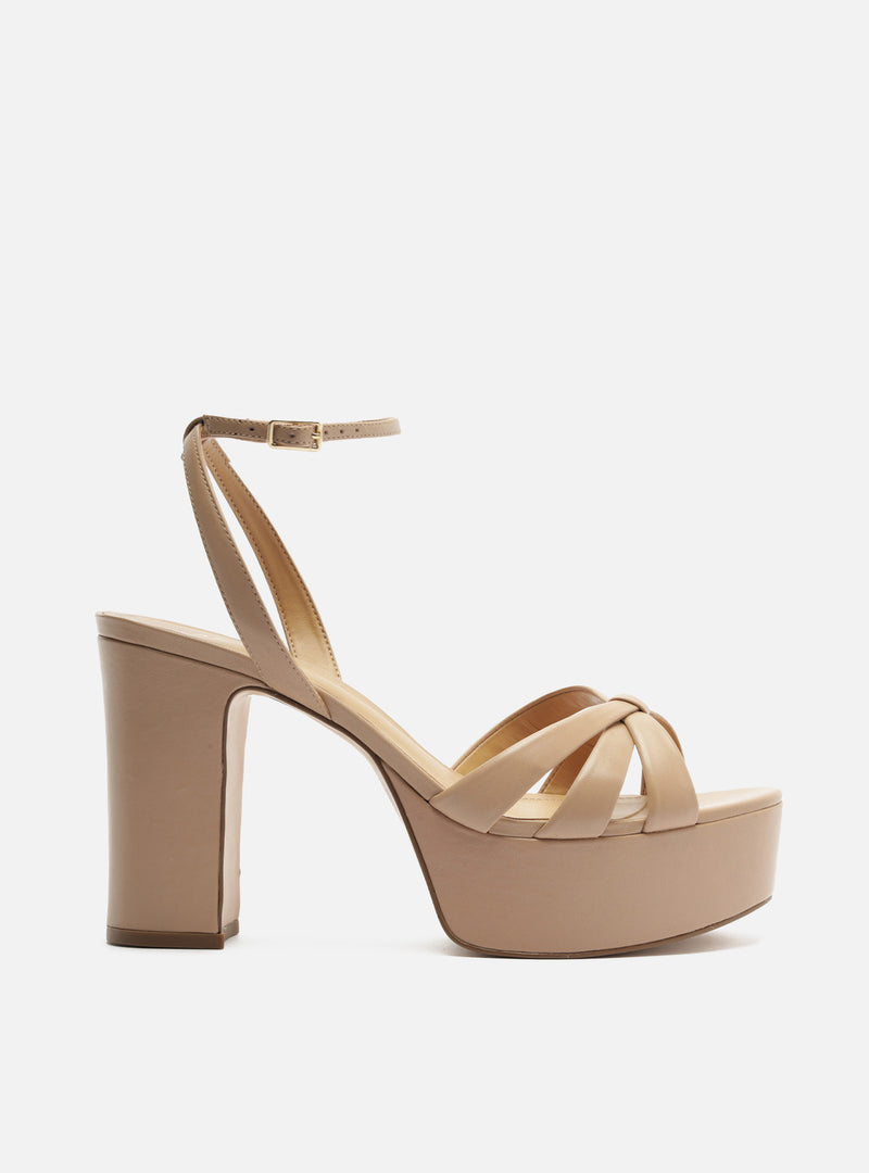 Veronica Platform Leather Sandal Sandals S/26