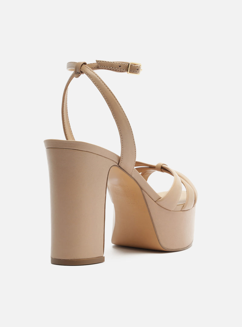 Veronica Platform Leather Sandal Sandals S/26