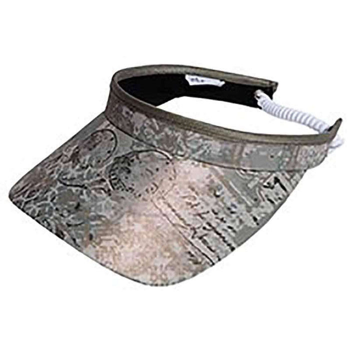 Vienna Golf Sun Visor with Coil Lace by GloveIt Visor Cap GloveIt V243 Vienna