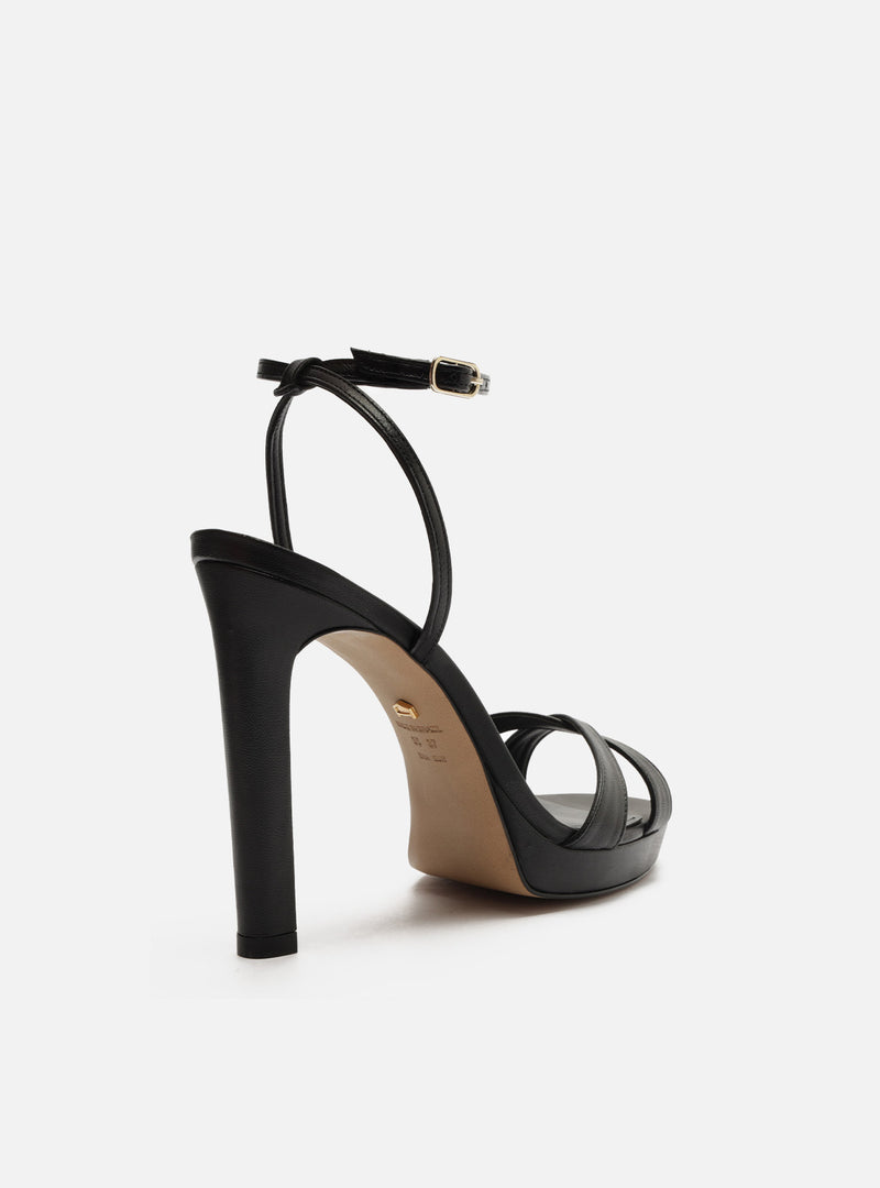 Vienna Leather Stiletto Sandal Sandals SPRING 25