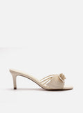Viola Mid Stiletto Mule Nappa Leather Sandal Sandals R/26