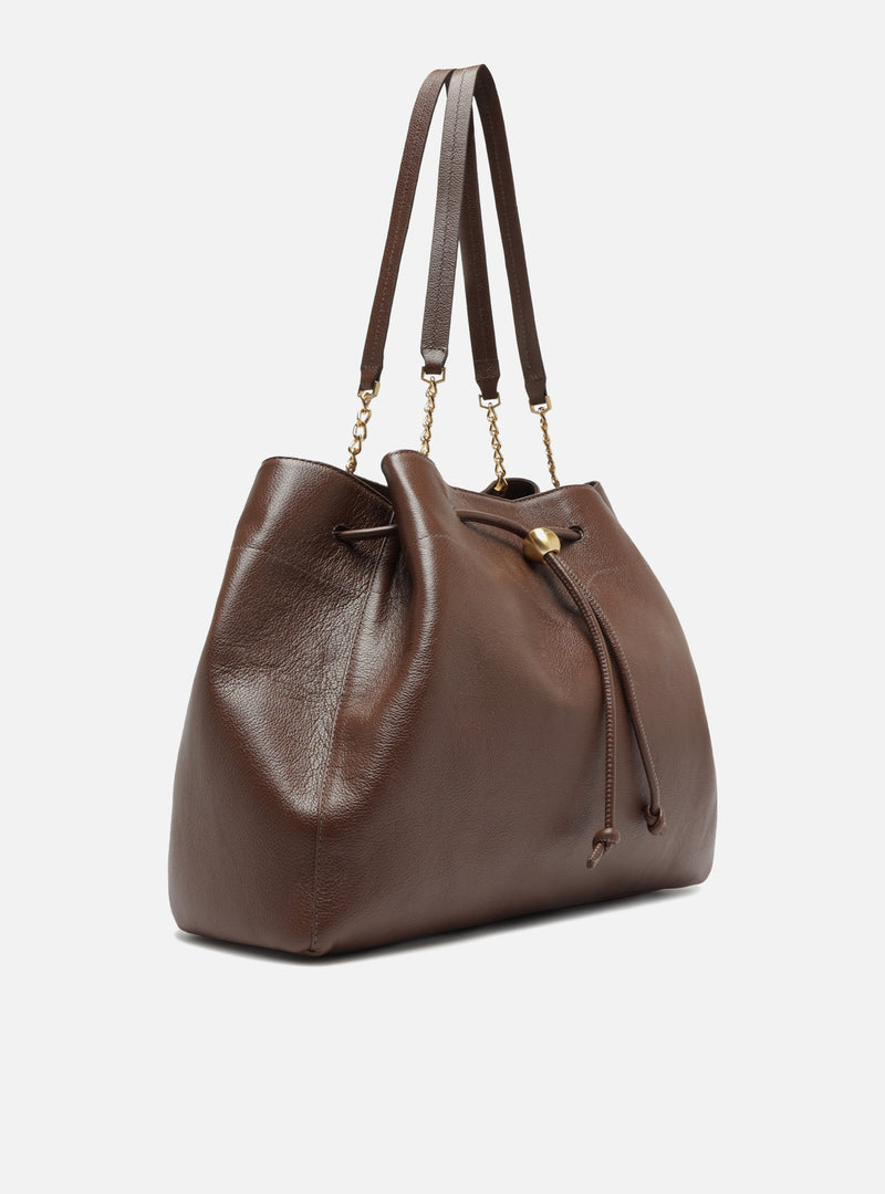 Vivianne Large Leather Tote Handbags F/25
