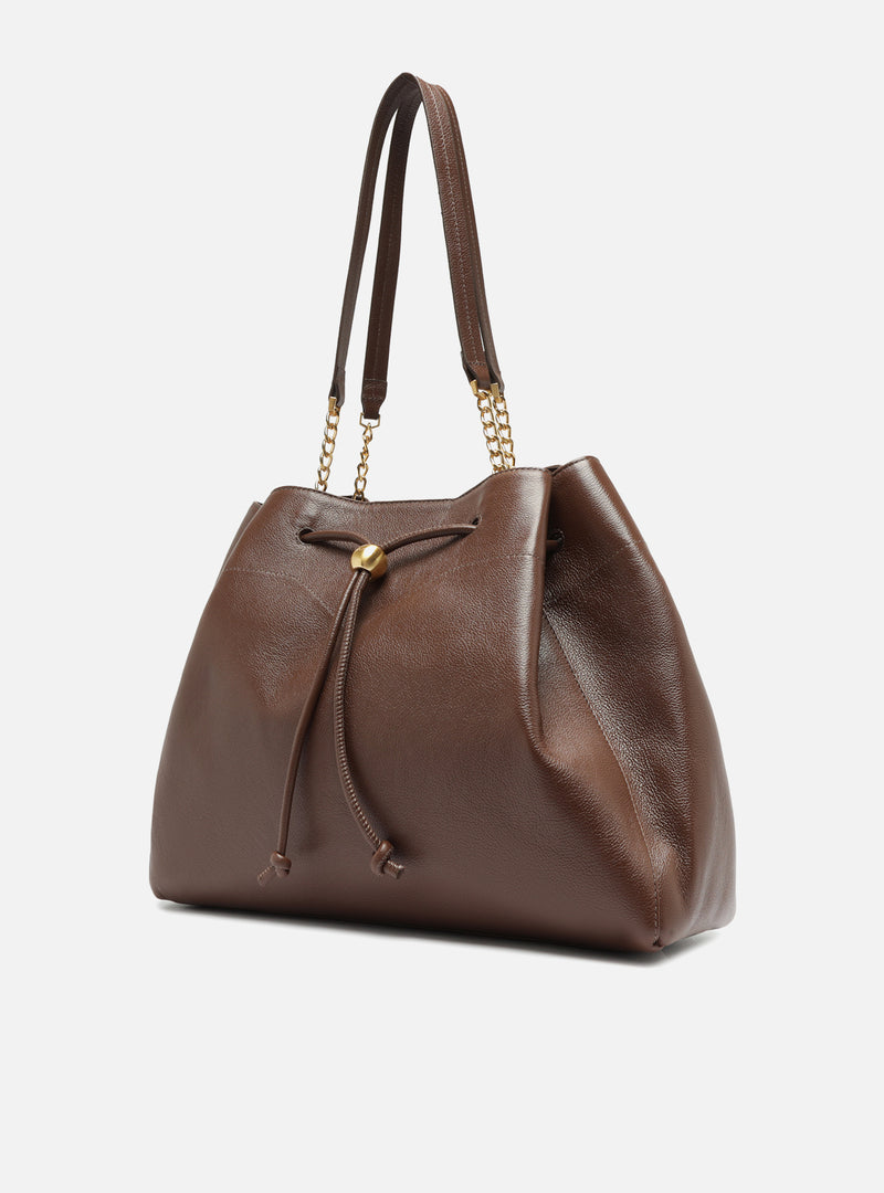 Vivianne Large Leather Tote Handbags F/25