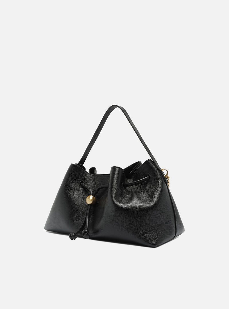 Vivianne Medium Leather Bucket Handbags F/25