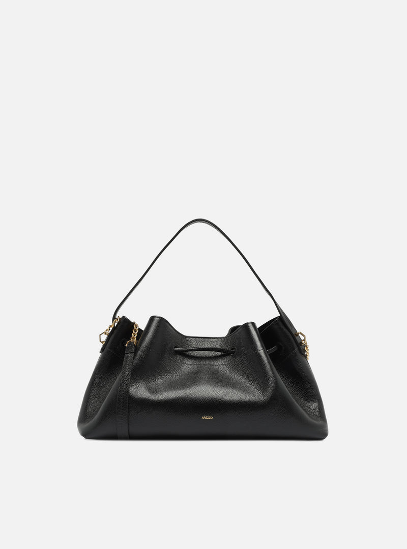 Vivianne Medium Leather Bucket Handbags F/25