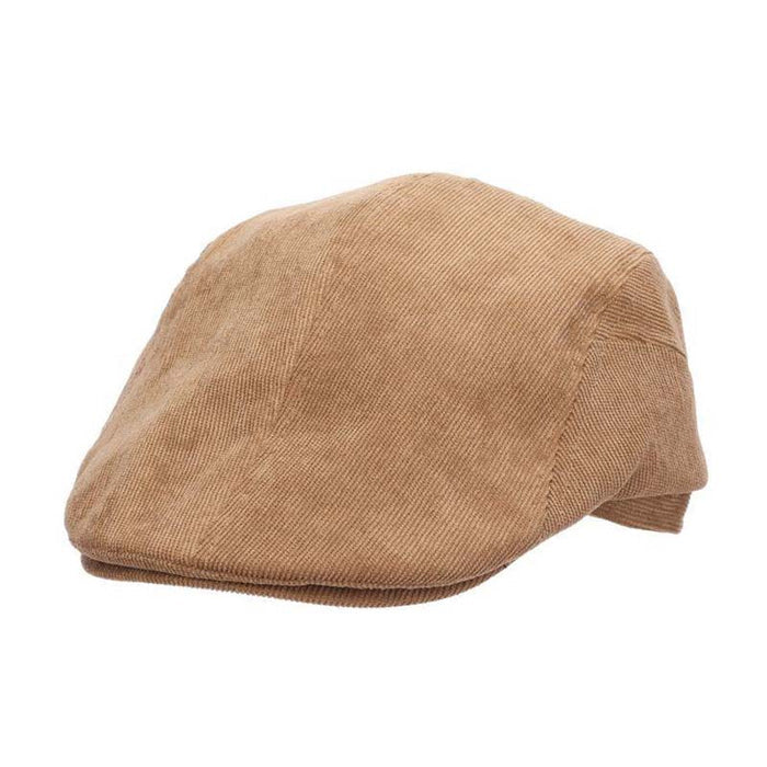 Waldo Corduroy Ivy Cap with Print Lining - Stetson Hat Flat Cap Stetson Hats
