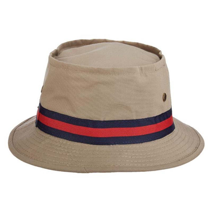 Water Repellent Cotton Packable Bucket Hat, M-2XL - Scala Hats Bucket Hat Scala Hats