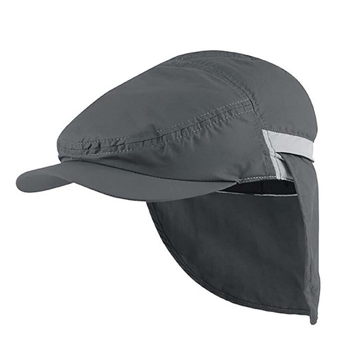 Water Repellent Lightweight UV Ivy Cap - Juniper Men's Headwear Flat Cap MegaCI J7242-CHAR Charcoal Large (59 cm)