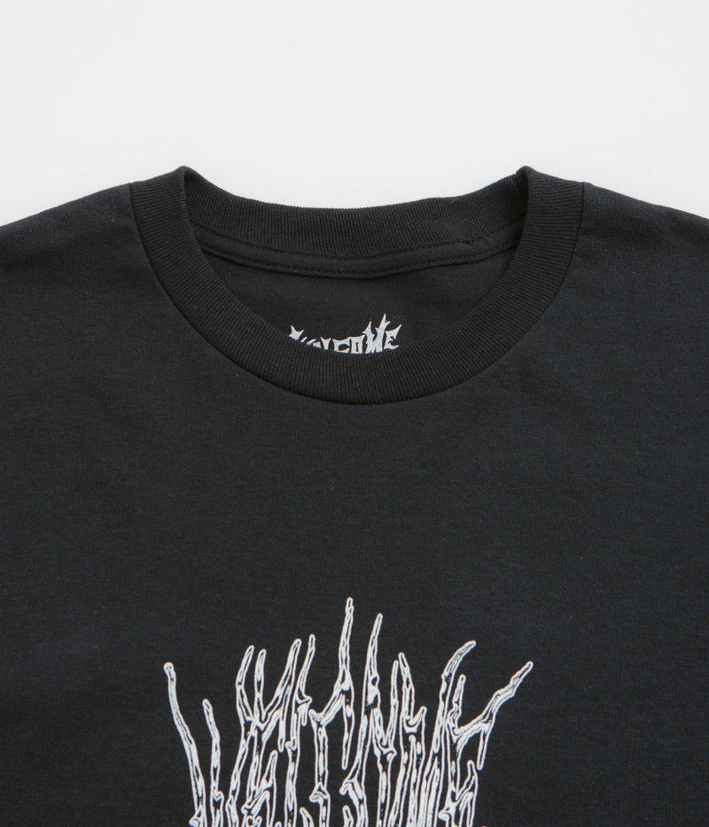Welcome Chasm Long Sleeve T-Shirt in Black