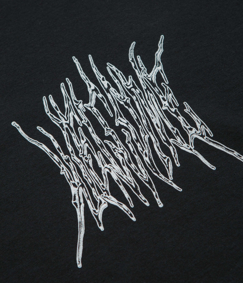 Welcome Chasm Long Sleeve T-Shirt in Black