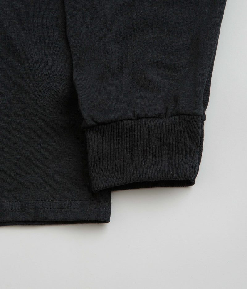 Welcome Chasm Long Sleeve T-Shirt in Black