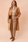 Weronika | Double-breasted coat in an elegant style
