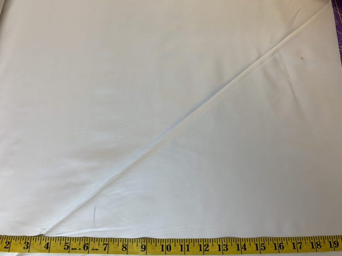 White Sateen: 118" Wide 480