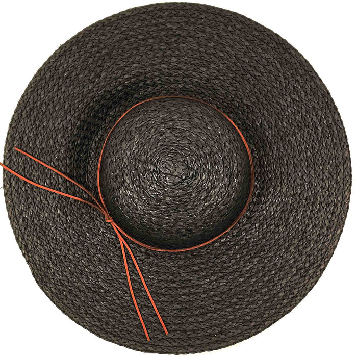 Wide Brim Braided Floppy Beach Hat for Large Heads - Fadivo Hats Wide Brim Sun Hat Fadivo New York