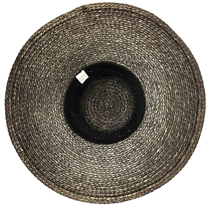 Wide Brim Braided Floppy Beach Hat for Large Heads - Fadivo Hats Wide Brim Sun Hat Fadivo New York