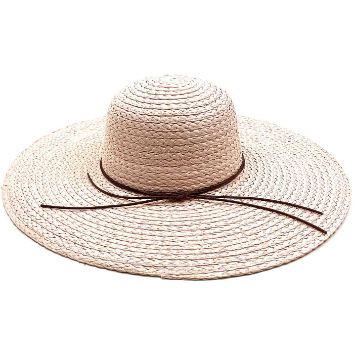 Wide Brim Braided Floppy Beach Hat for Large Heads - Fadivo Hats Wide Brim Sun Hat Fadivo New York