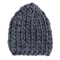 Women's Chunky Rib-Knit Beanie by JSA - Graphite Beanie Jeanne Simmons Accessories js3945GY Grey