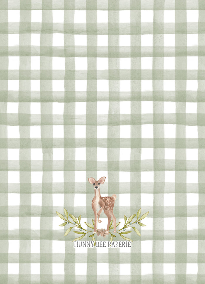 Woodland Winter ONEderland Invitation